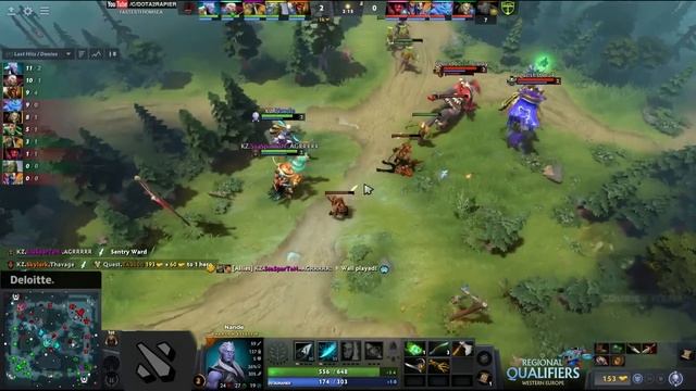 QUEST ESPORTS vs KZ TEAM - FIRST GAME - ROAD TO TI 12 WEU QUALIFIERS смотреть онлайн