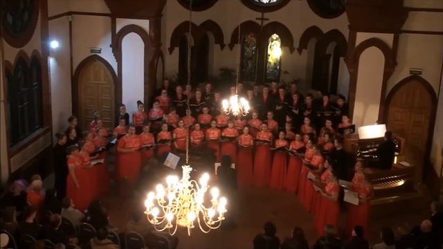 W.A. Mozart - Laudate Domine (Академический хор ДВФУ) смотреть онлайн