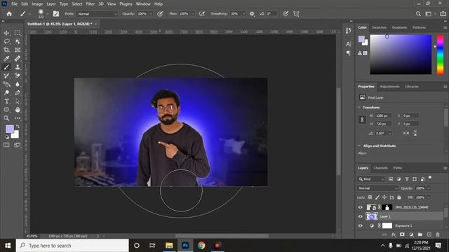 How To Make Best Glow Effect thumbnails easy steps | #gloweffectthumbnail смотреть онлайн
