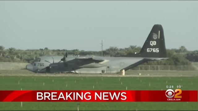 Military Transport Plane Makes Emergency Landing After Clipping Fighter Jet Midair смотреть онлайн