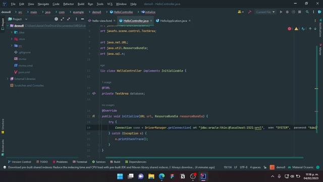 Conectar ORACLE DB con JAVA смотреть онлайн