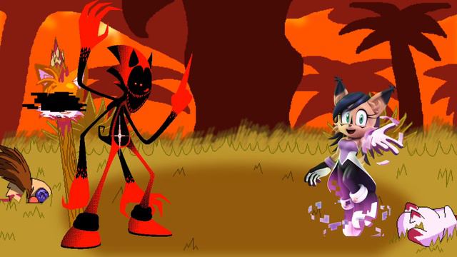 defeat virtual error fnf Nicole vs fatal error sonic смотреть онлайн