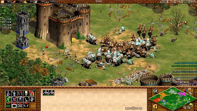 Age of Empires II: The Conquerors BF 4v4 (2016_01_05) Japan смотреть онлайн