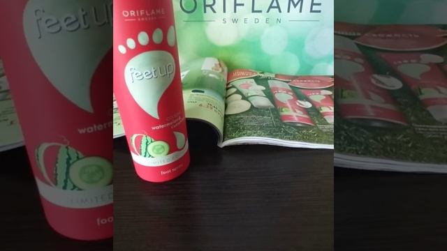 Охлаждающий спрей-дезодорант для ног с арбузом и огурцом Feet Up #Oriflame #FeetUp смотреть онлайн