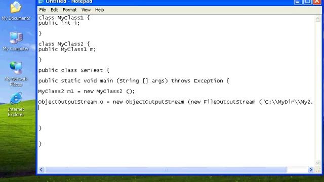 Ввод вывод в языке Java. Сериализация вложенных объектов. Урок 121 смотреть онлайн