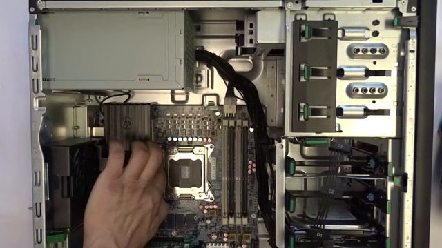 HP Z420 Processor Installation смотреть онлайн
