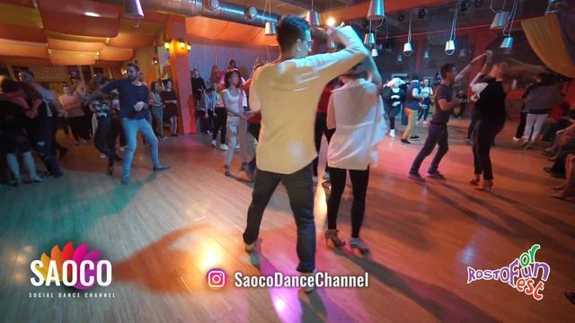 Anton Kolchenko and Svetlana Kazachyonok Salsa Dancing at Rostov For Fun Fest, Mon 05.11.2018 (SC) смотреть онлайн