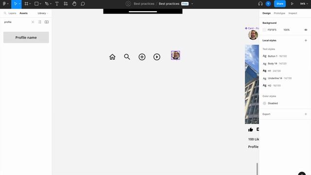 Figma best practices: Episode 5. Designing a nav bar смотреть онлайн