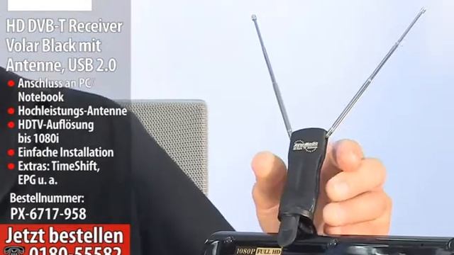 AVerTV HD DVB-T Receiver Volar BlackHD mit Antenne, USB 2.0 (H.264) смотреть онлайн