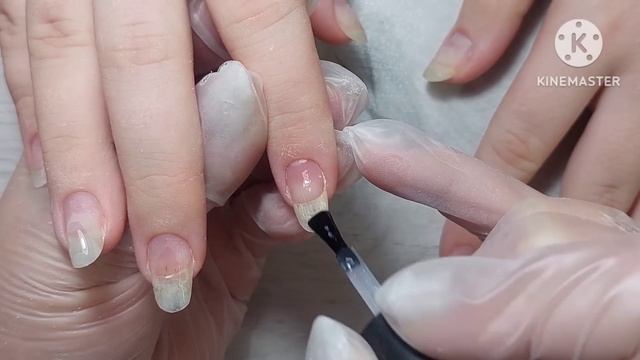 КОРРЕКЦИЯ ВВЕРХ РАСТУЩИХ НОГТЕЙ ГЕЛЕМ. ДИЗАЙН НЕОНОВЫМИ ПИГМЕНТАМИ. КОСЯК В РАБОТЕ ? смотреть онлайн