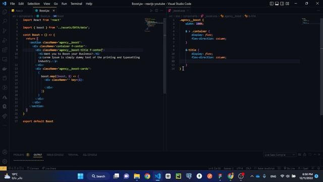 تطوير تصميم Figma بإستخدام ReactJS و SASS/SCSS смотреть онлайн