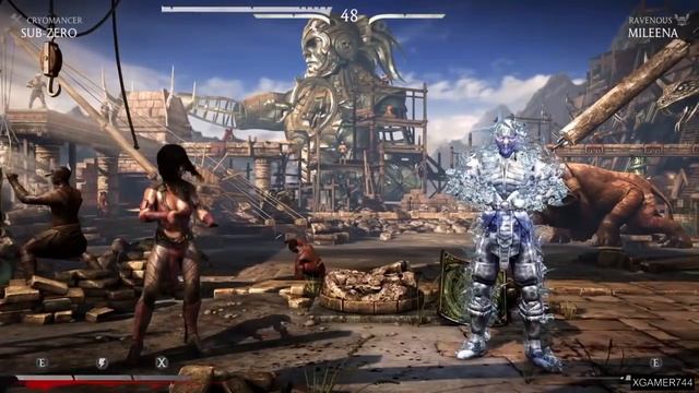 Mortal Kombat X - Sub-Zero (Cryomancer) Klassic Tower (VERY HARD) NO MATCHES LOST смотреть онлайн