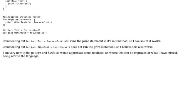 Service Locator with Lazy Loading in Swift смотреть онлайн