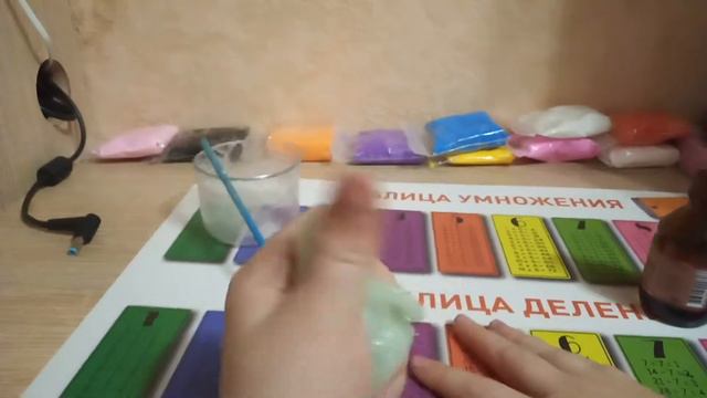 Как сделать слайм из прозрачного клея смотреть онлайн