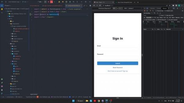 Full-Stack CMS #13 AppContextProvider & Axios Auth - React.js/Express.js + Typescript and Chakra UI