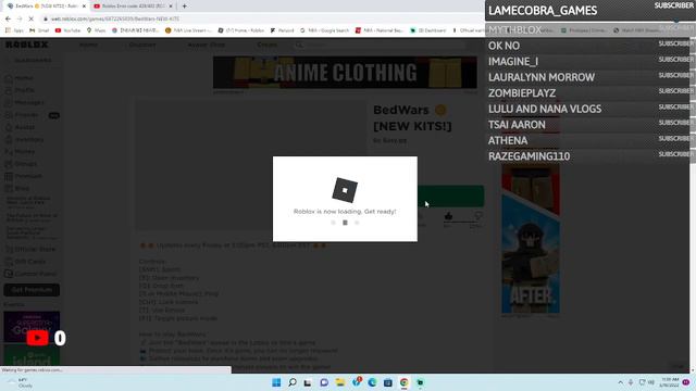 roblox is down? error 403/429 смотреть онлайн