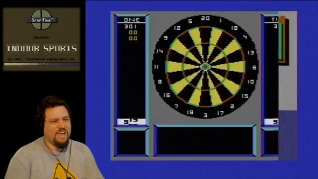 Indoor Sports (Commodore 64) - Crow Plays смотреть онлайн