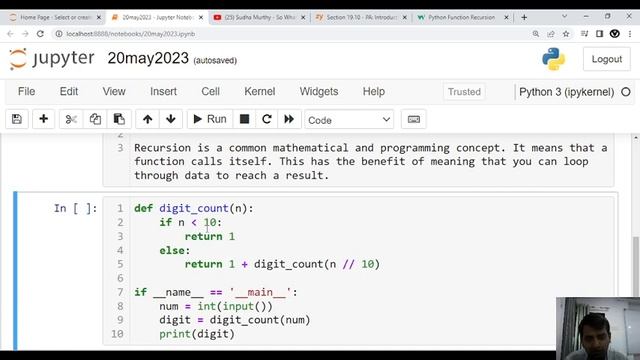 Recursive Function in Python смотреть онлайн