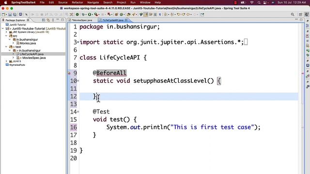 Write Unit Test Cases using JUnit 5 - JUnit Life cycle methods - 05 смотреть онлайн