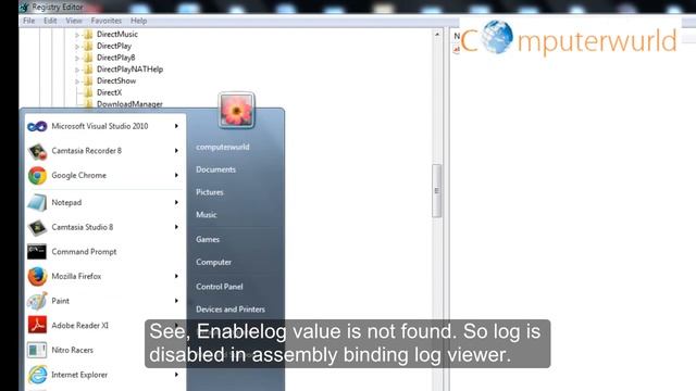 How to enable assembly binding log in exception text смотреть онлайн