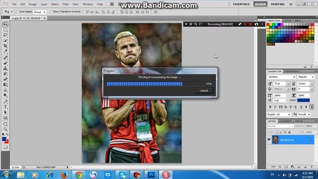 How to Make a Sports Edit with Photoshop and Topaz Labs смотреть онлайн