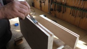 Изготовление щитов для ульев.