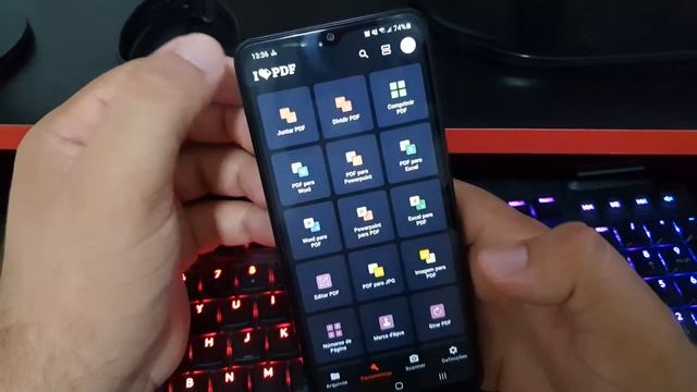 EDITOR de PDF para CELULAR ANDROID: APLICATIVO I LOVE PDF o MELHOR APP 2022 смотреть онлайн