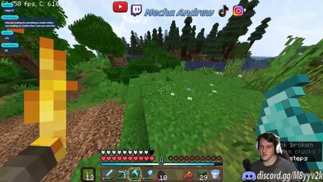 Taking over a custom Minecraft SMP | Livestream смотреть онлайн