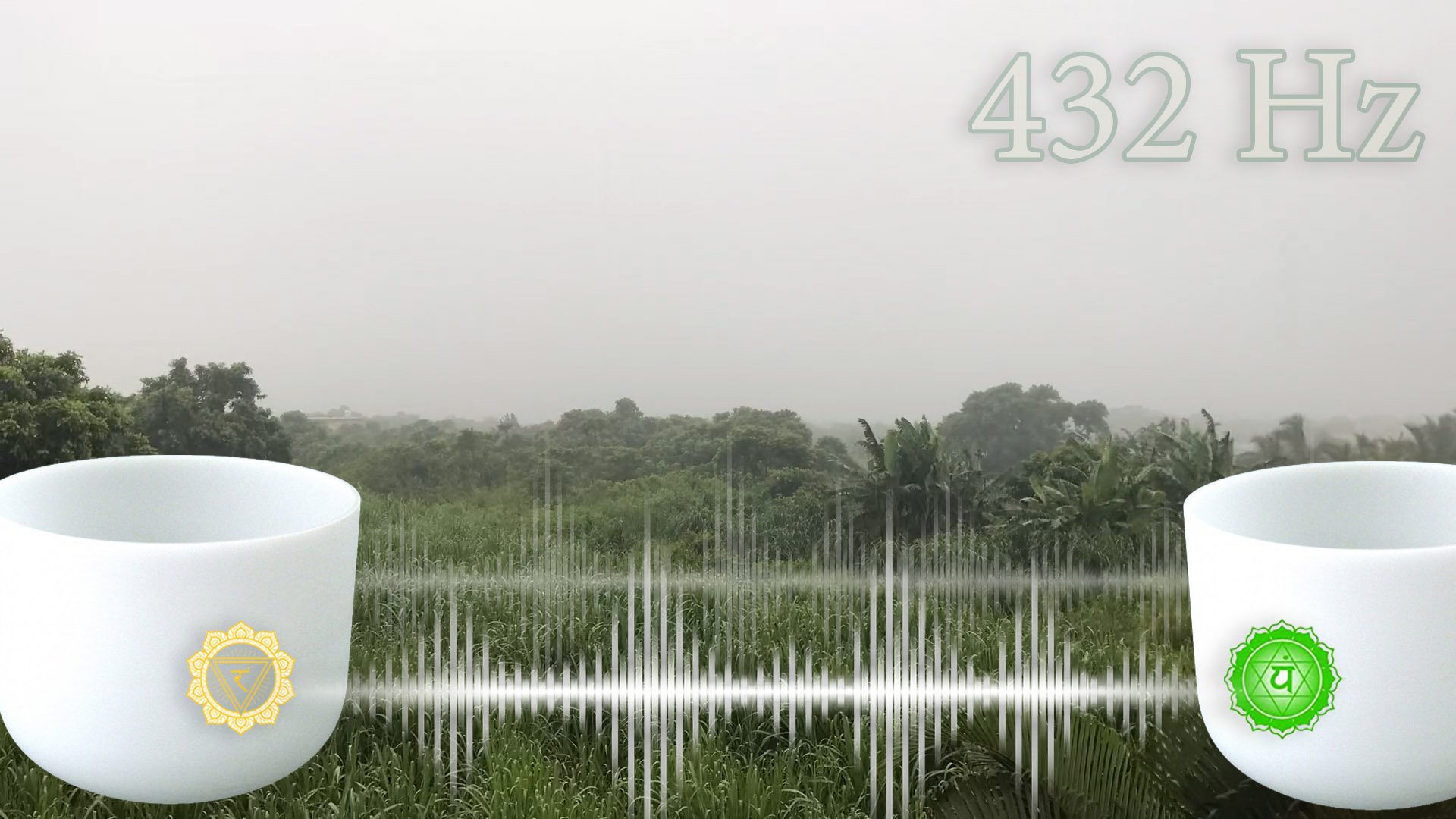 Музыка релакс, расслабляющая и успокаивающая нервную систему ??432 Гц Хрустальные поющие чаши и до