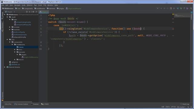 Middlewares #3. Создание плагина смотреть онлайн