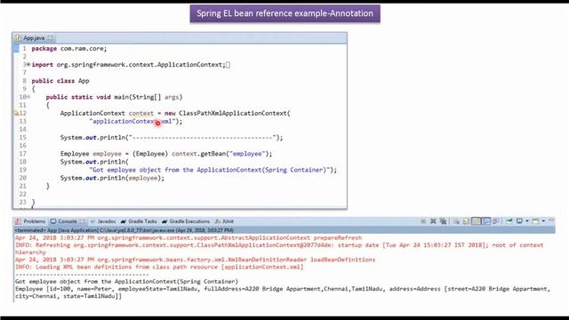 Mastering Bean References with Spring Expression Language (Annotation) | Spring Tutorial смотреть онлайн