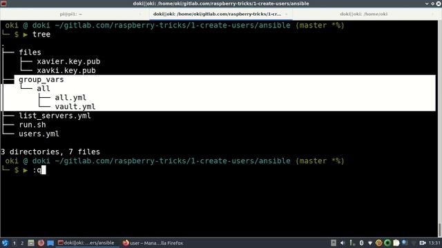 Raspberry Pi - 2. Ansible : gestion des passwords des users avec vault смотреть онлайн