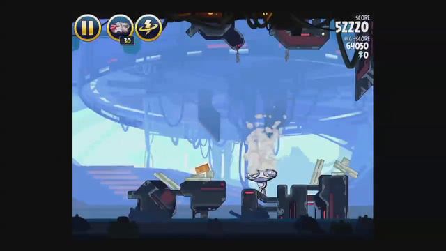 Angry Birds Star Wars - Cloud City Level 4-23 - Walkthrough 3 Stars смотреть онлайн
