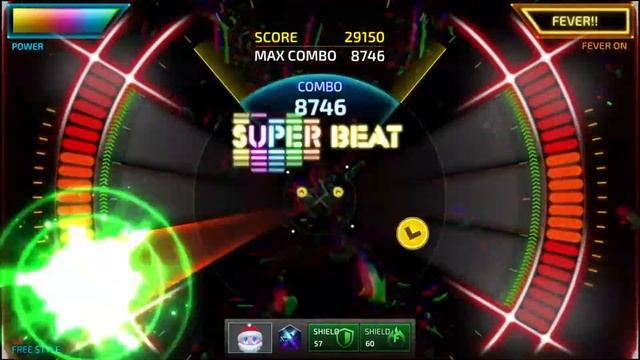 SUPERBEAT XONiC - Rackin' Gravity Gameplay - DLC Song смотреть онлайн