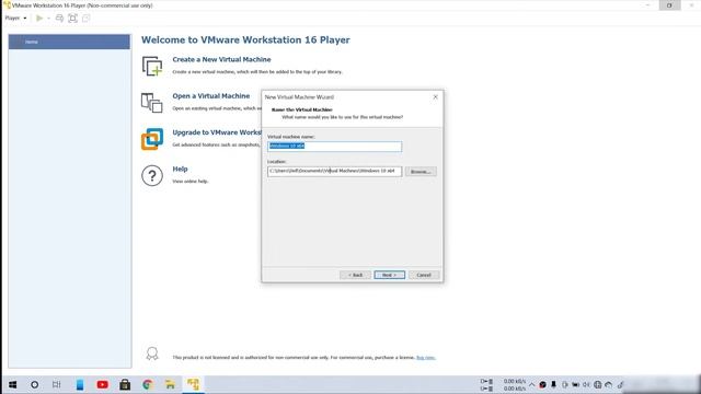 How to Install windows 10 In Vmware Workstation 16 Player (Virtual Machine) in 2021. смотреть онлайн