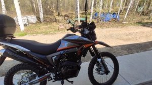 Купили и перегнали тур.эндуро, Регулмото! Первые впечатления!