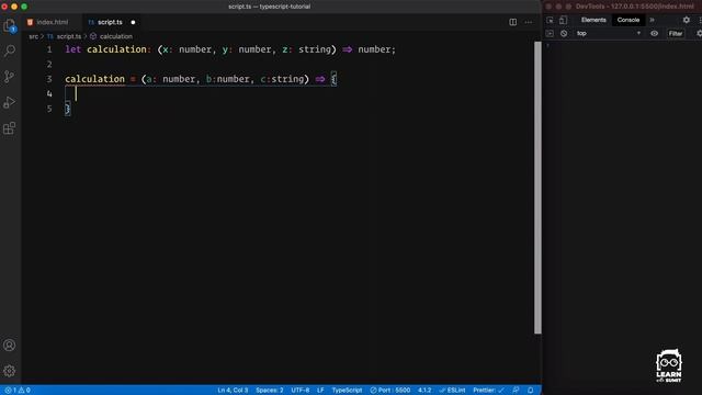 Lesson 8 - Function Signatures - TypeScript Bangla ( বাংলা ) Tutorial Series смотреть онлайн