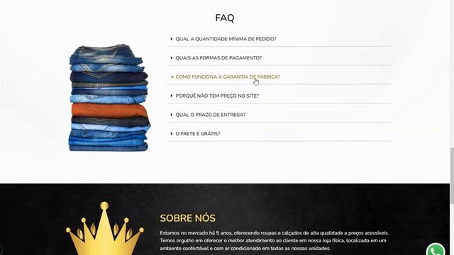 Landing Page em Wordpress | Rei do Jeans Atacado смотреть онлайн