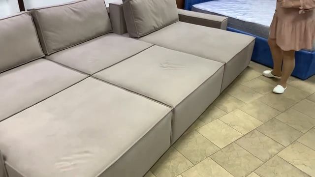 Обзор модульного дивана в ткани Zenit смотреть онлайн