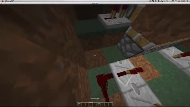 [Minecraft Механик]Скрытый механический люк #! смотреть онлайн