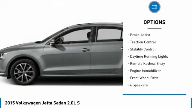 2015 Volkswagen Jetta Sedan W401652B