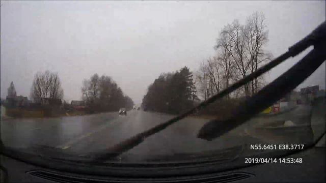 Driving in Moscow region: Богородский ГО - Раменское 14/04/2019 (timelapse 4x) смотреть онлайн