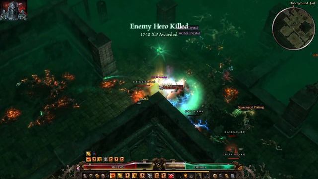 Grim Dawn DAWN OF MASTERIES(MOD) GeoSlicer level 100 ASSASSIN EARTH BUILD смотреть онлайн