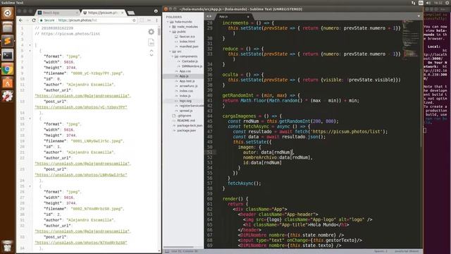 Curso React 16.3 AJAX, Fetch y Async Await con react смотреть онлайн