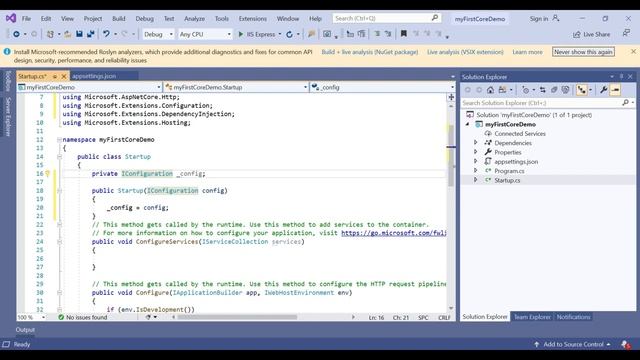 (#9) Appsettings.json file in ASP NET Core | CoreSpider смотреть онлайн