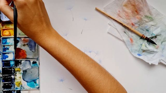 Como pintar um Dente de Leão смотреть онлайн