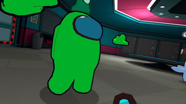 Among Us, VR Gameplay It’s Crazy #oculusquest #￼amongus