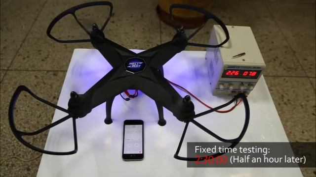 HELIWAY BBM-908A 4CH 5.8GHz 200M Control RC Drone 6-axis w/HD Camera FPV Monitor смотреть онлайн