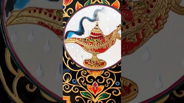 Круглая картина «Лампа Аладдина» D 50 см by Tanya Shest смотреть онлайн