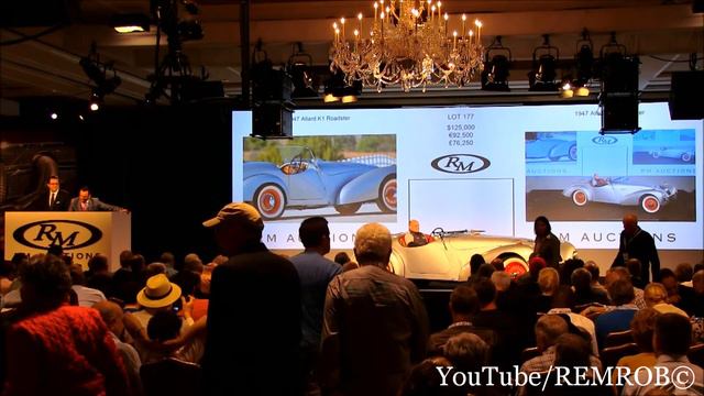 1947 Allard K1 Roadster смотреть онлайн